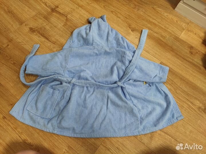 Халат детский махровый 86-92 размер хлопок