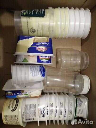 Пластмассовые стаканы для рассады