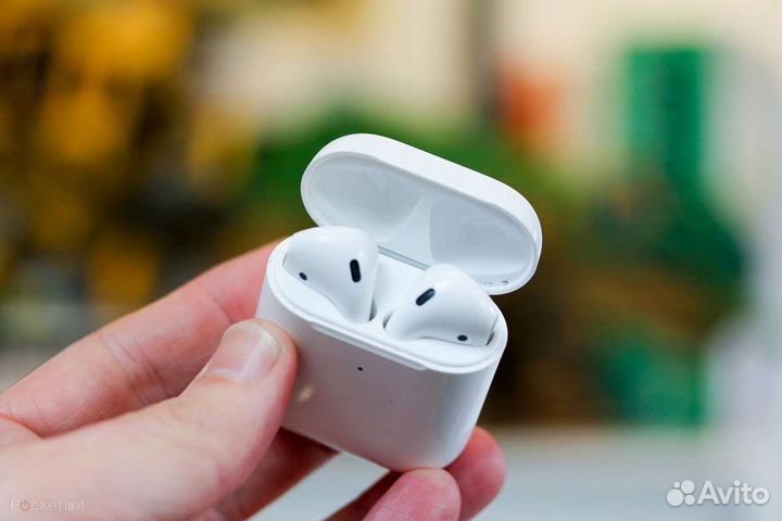 AirPods 2 Lux Беспроводные наушники 1:1 оригинал