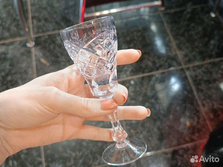 Рюмки хрусталь СССР на ножке