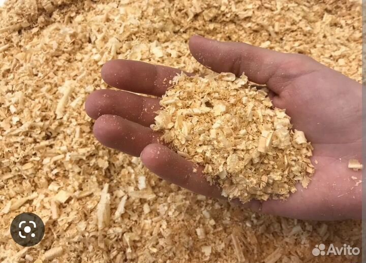 Опилки стружка дубовые в мешках