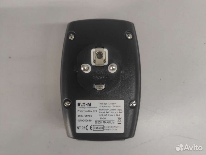 Сетевой фильтр Eaton protection box 1 fr