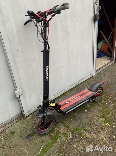 Электросамокат kugoo max speed 600 вт