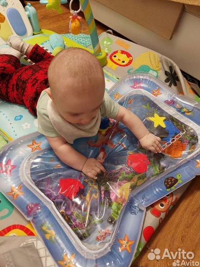 Аква коврик детский водный коврик развивающий