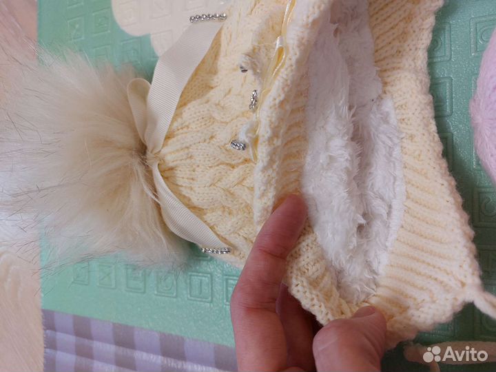 Шапка для новорожденного