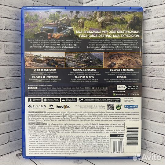 Игра для PS5 Expeditions A Mudrunner Game