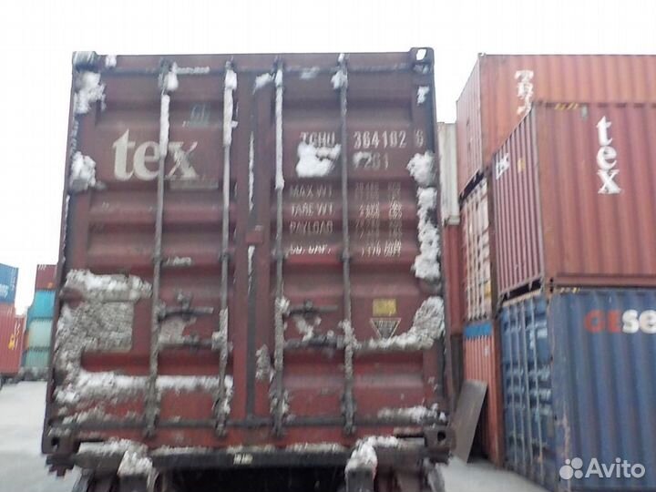 Контейнер 20 футов б/у tghu3641026
