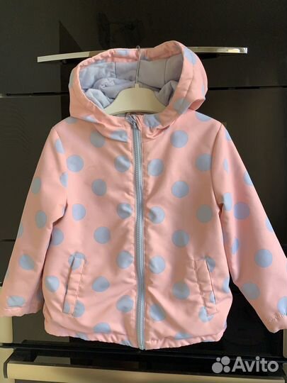 Куртка для девочки baby go 92