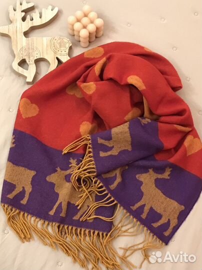 Шарф женский зимний