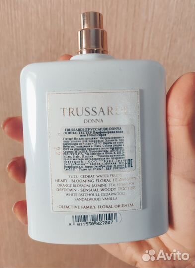 Trussardi donna парфюм