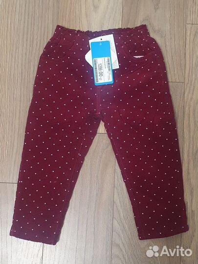 Штаны утепленные baby go 92 размер