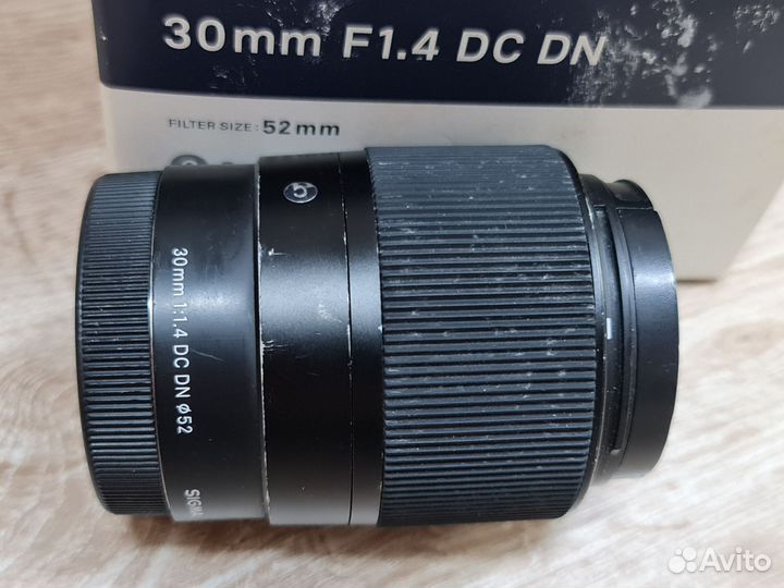 Объектив Sigma 30mm f 1.4 для Sony-E