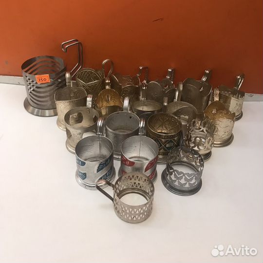 Подстаканники СССР алюминий большой выбор
