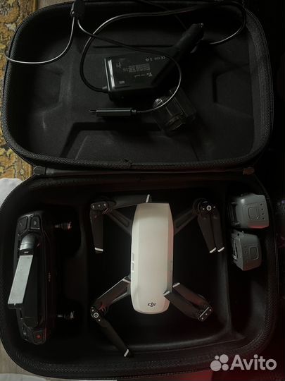Квадрокоптер dji spark more combo + пульт