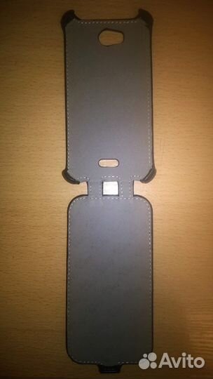 Чехол натур.кожа на смартфон Micromax Bolt Q379