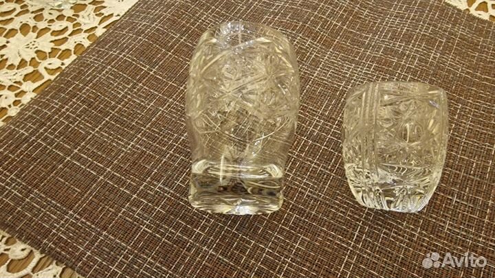 Бокалы и стопки хрусталь