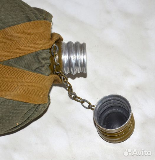 Фляжка СССР алюминиевая