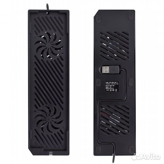 Xbox One X Вертикальная подставка с охлаждением