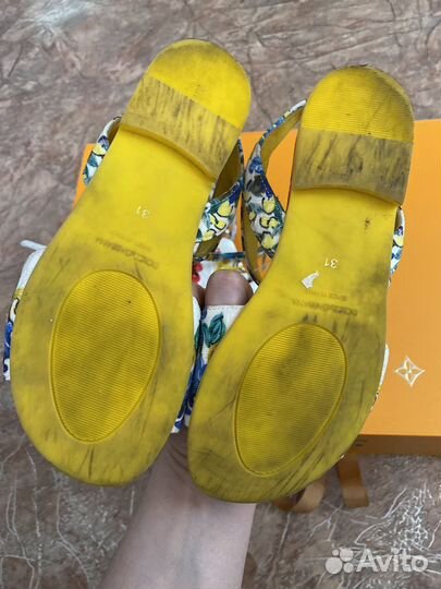 Dolce gabbana босоножки