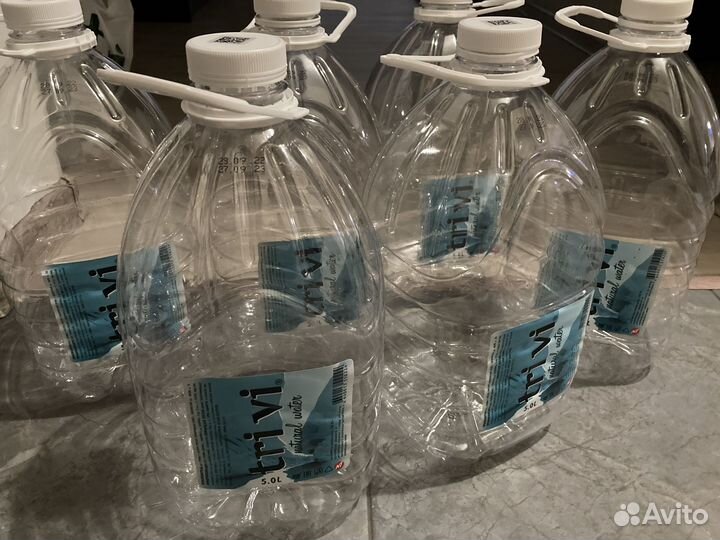 Пластиковые бутыли 5 литров