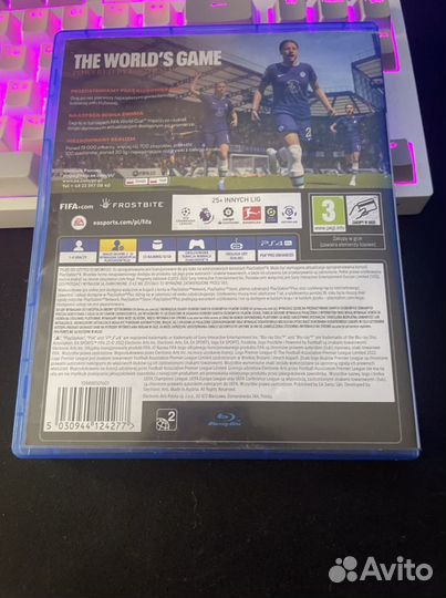 Fifa 23 ps4 диск на русском