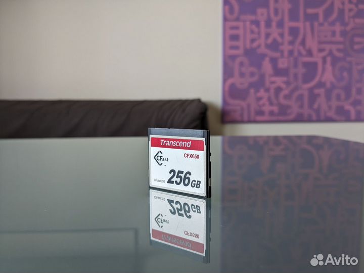 Transcend CFX650 256Gb CFast 2.0