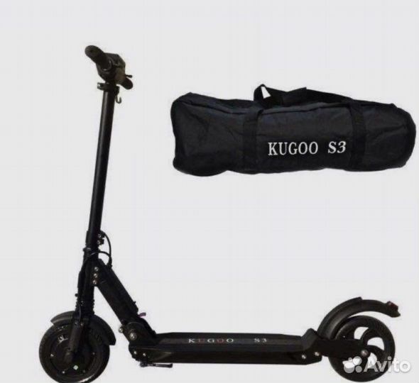 Электросамокат взрослый kugoo s3