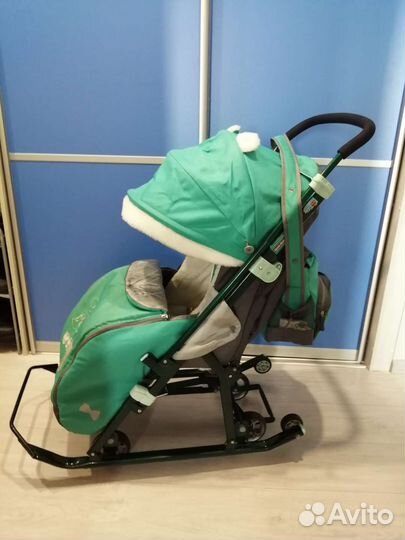 Коляска санки