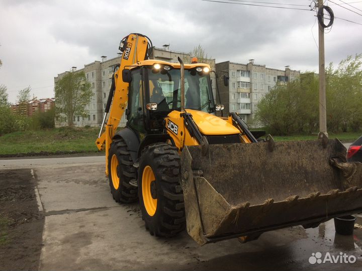 Услуги экскаватора погрузчика