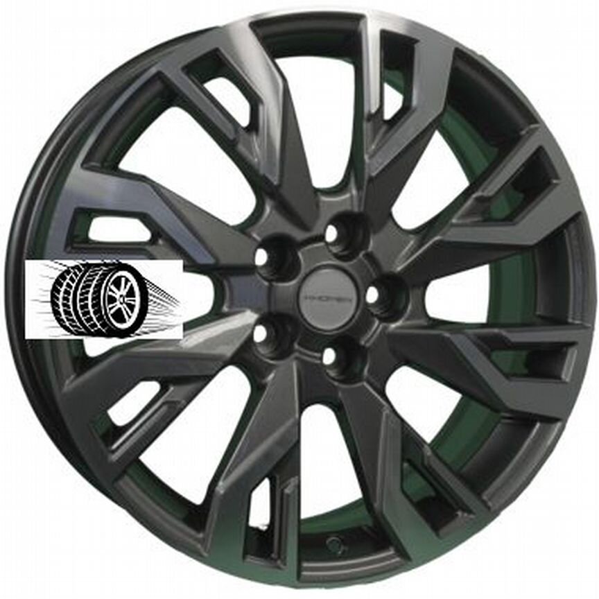 Литые диски Khomen Wheels 7×R18 5×114.3