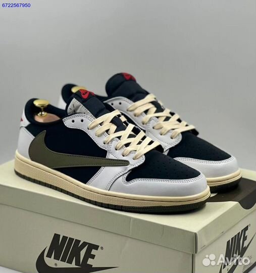 Кроссовки Nike Air Jordan 1 Low & Travis Scott