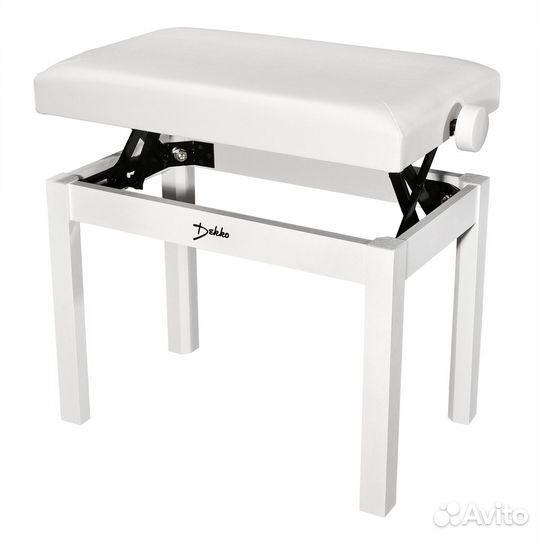 Банкетка для пианино dekko JR-100 WH