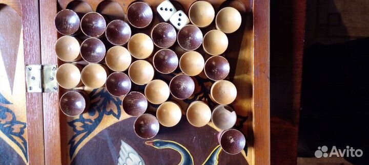 Нарды резные ручной работы