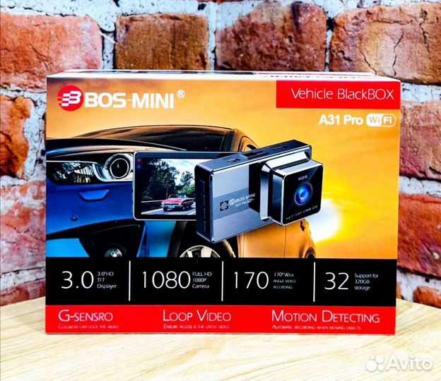 Видеорегистратор Bos Mini A31 Wi-Fi