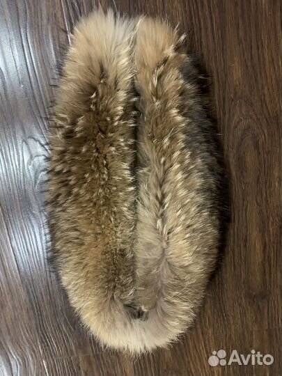 Меховой воротник шалька