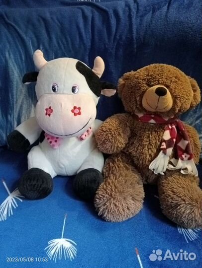 Игрушка Корова и Медведь