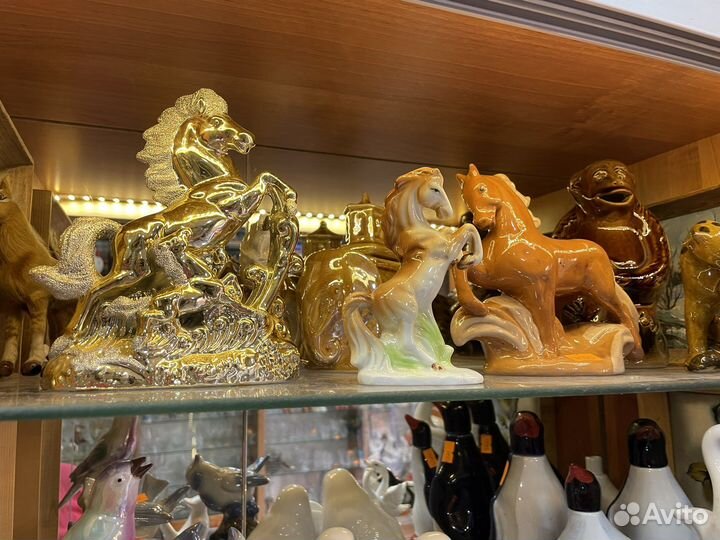 Фарфор животные