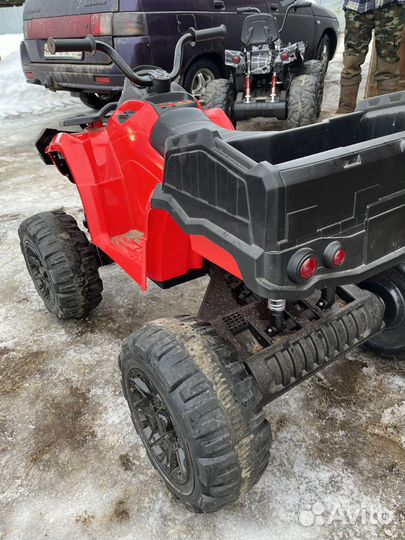 Квадроцикл детский электрический бу