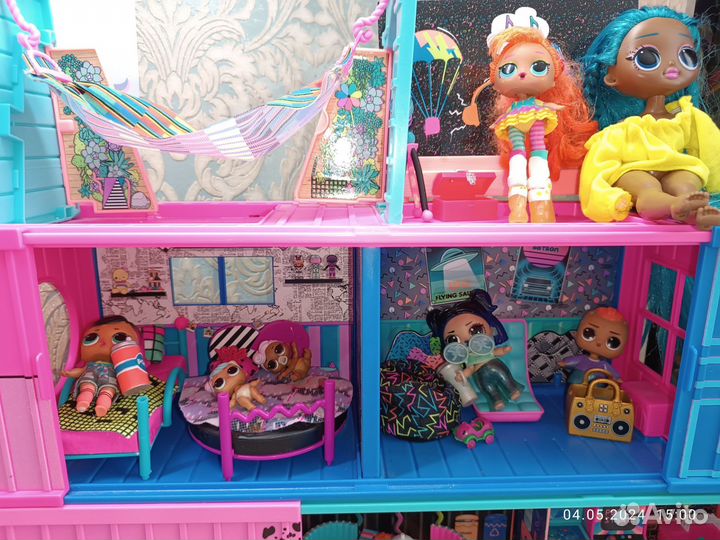 Дом кукол LOL Surprise Fashion show клубный дом