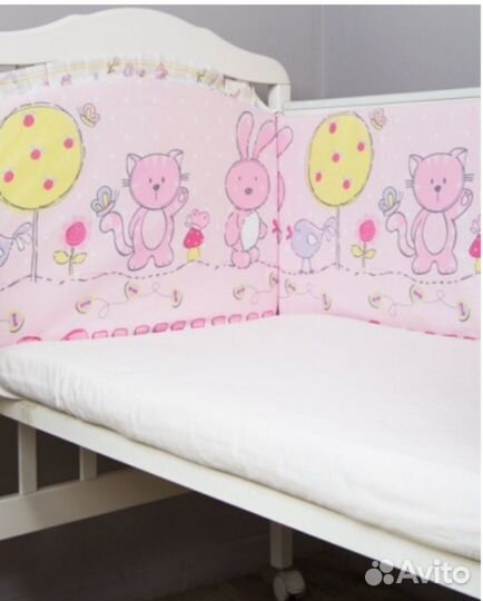 Бортики в кроватку