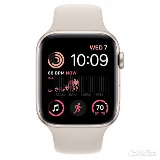 Apple Watch SE 2022, 44 мм, корпус из алюминия