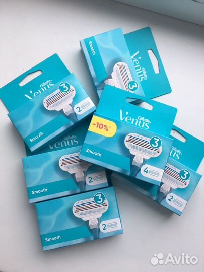 Сменные кассеты Gillette Venus Новые