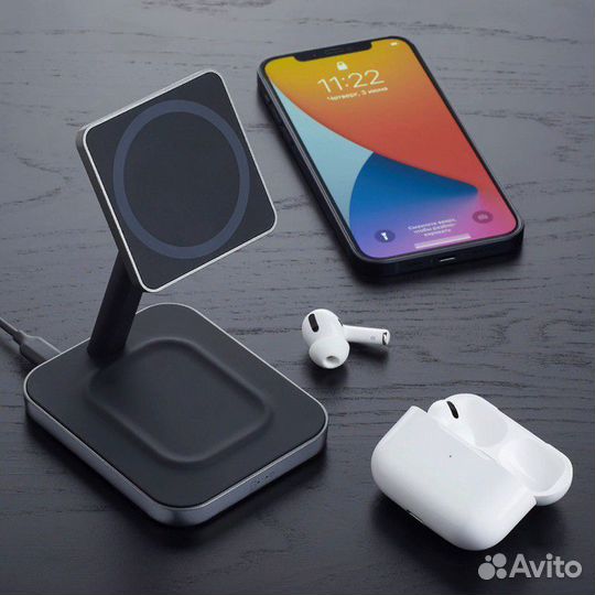 Беспроводная зарядка iPhone Deppa MageSafe