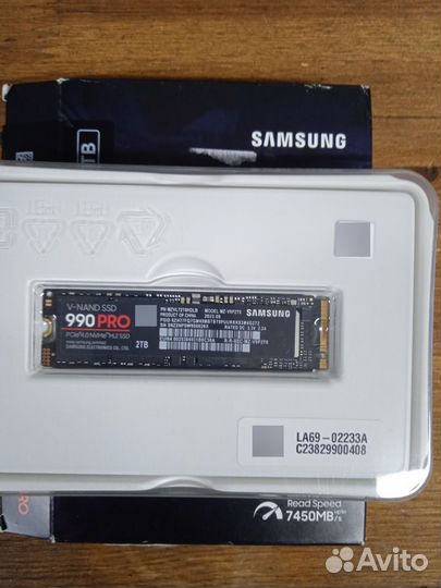 Ssd Samsung 990 pro 2tb под ремонт