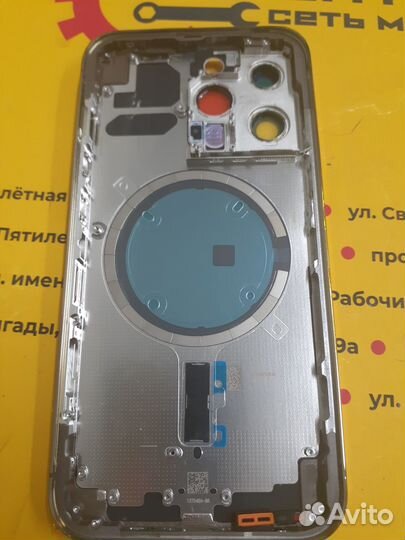 Корпус iPhone 13 Pro (1класс) black/gold/blue/gree