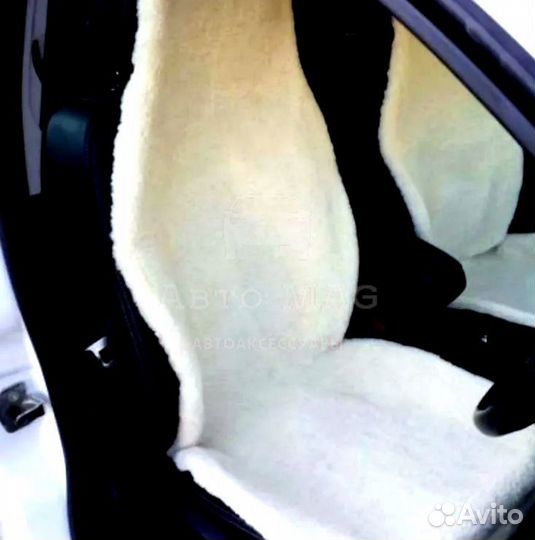 Меховые накидки натуральная овечья шерсть