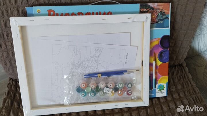 Картина по номерам новая