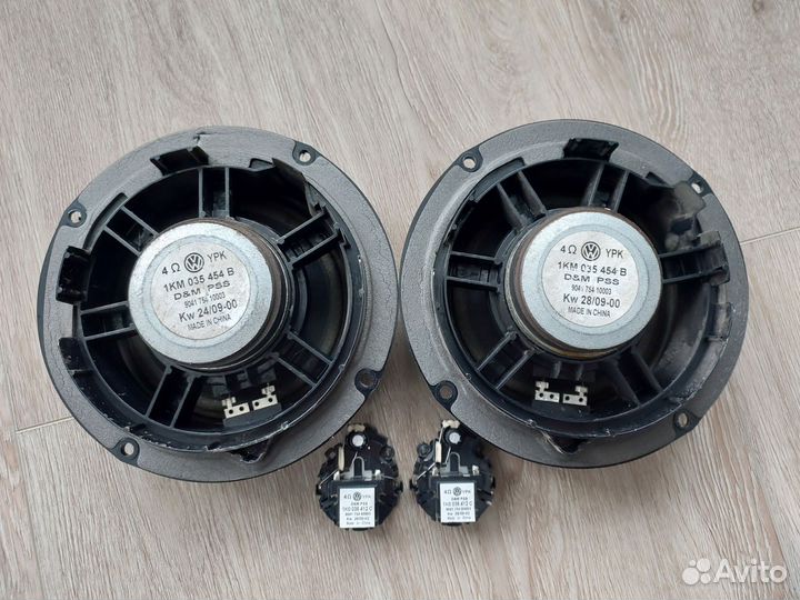 Комплект задней акустики джетта5 гольф5