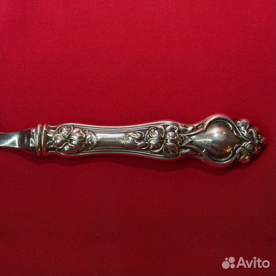 Wallace лопатка для торта с серебряной ручкой