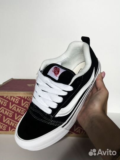 Vans knu skool черные женские 38 размер